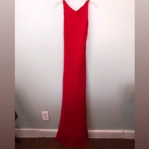 Elegant Red Gown
